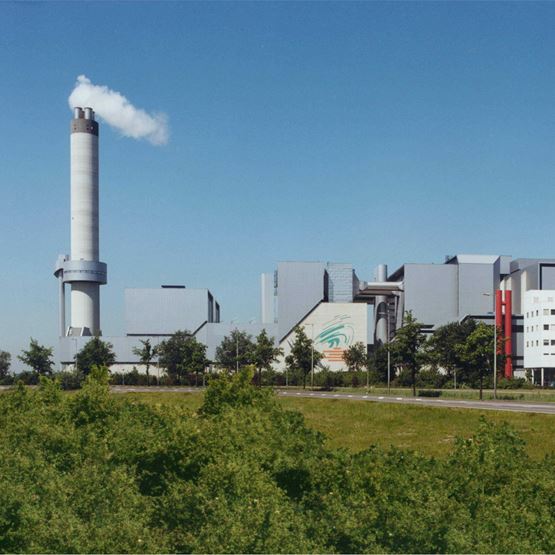 Afvalenergiecentrale in Westpoort