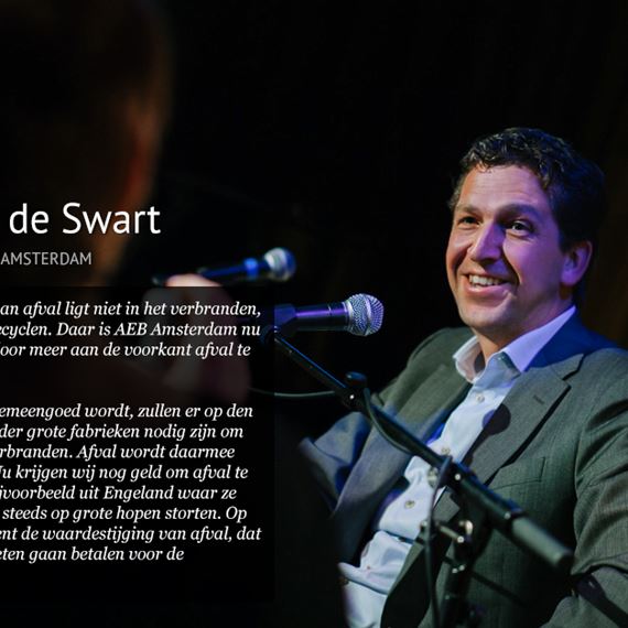 Jeroen de Swart te gast bij Amsterdamse talkshow Stadsleven